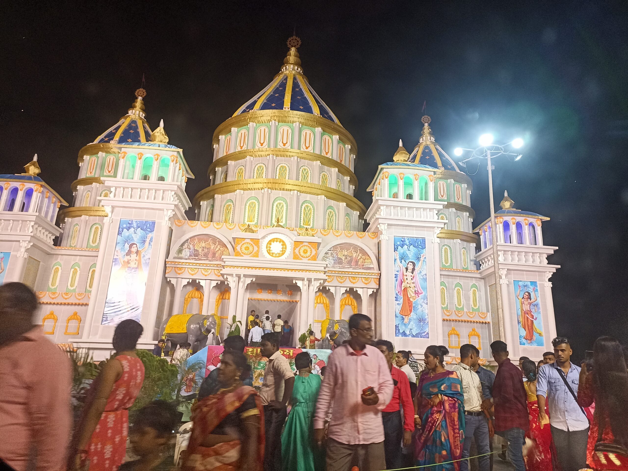 পূজা মণ্ডপ , সোমরা বাজার 