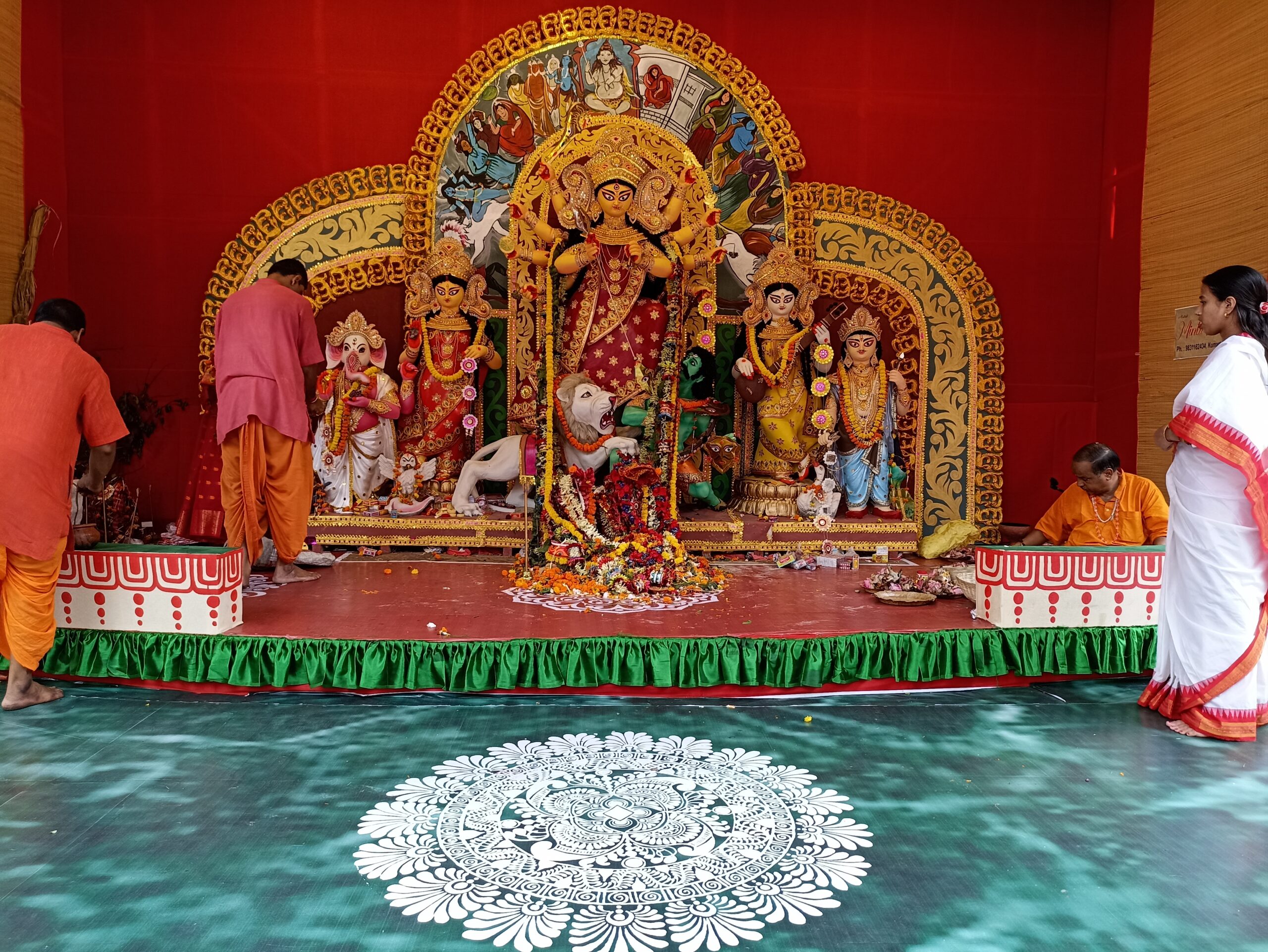 কলকাতার দূর্গা  পূজা মণ্ডপ 